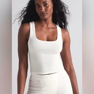 SKIMS Cotton Rib Set Color Bone